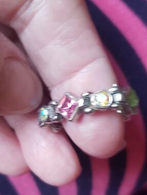 Ring Sweet with Colored Glass 6.5